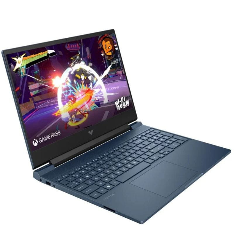 HP Victus Gaming 15-FA2031NS Intel Core i5-13420H 16GB/ 512GB SSD GeForce RTX 3050 - Portátil 15.6", lateral izquierdo