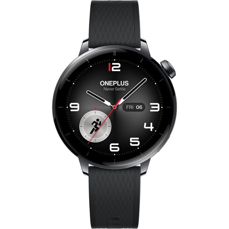 Oneplus Watch 3 43 mm Preto, imagem frontal