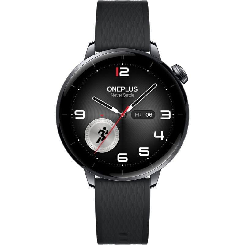 Oneplus Watch 3 43 mm Preto, imagem frontal