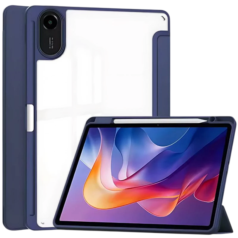 Coque Crystal Xiaomi Redmi Pad 2 Bleu Foncé