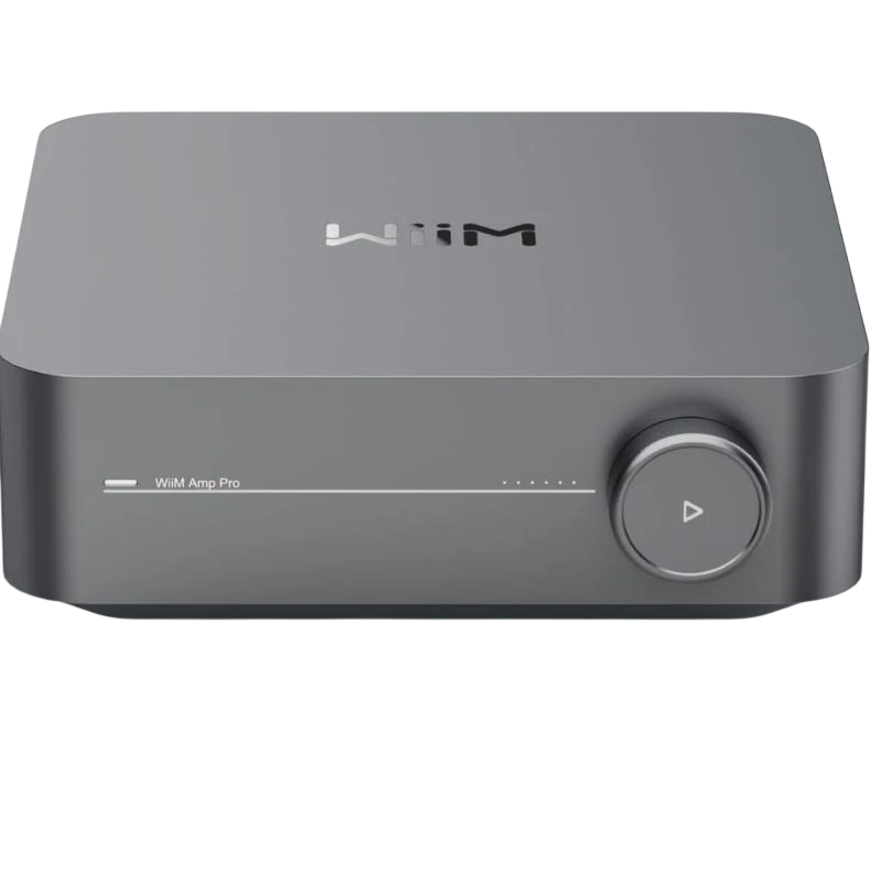 WiiM Amp Pro - Amplificador de sonido Plata