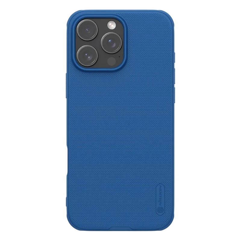 Nillkin Coque Super Frosted Shield Pro iPhone 16 Pro Max Bleu