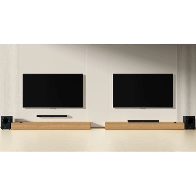 Xiaomi Soundbar Pro 2.1 ch, imagen en pared y en plano