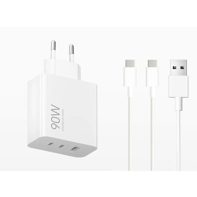 Xiaomi 90W HyperCharge 3 Puertos - Cargador, compatibilidad