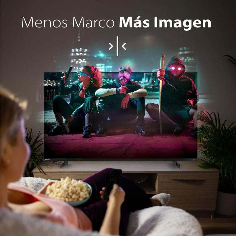 Daewoo 32" 32DM95HV HD Smart TV HDR10 Preto, moldura fina