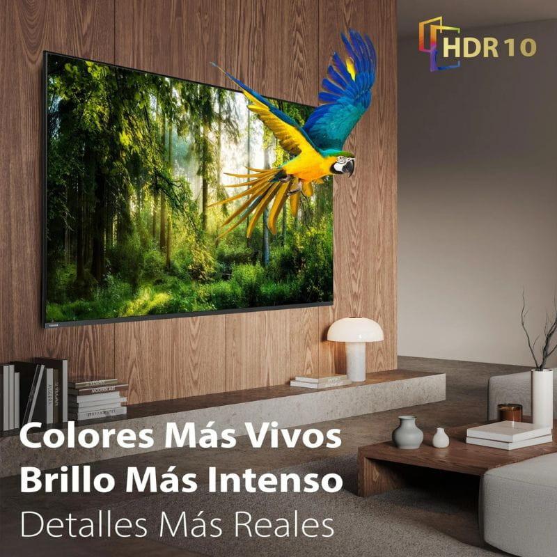Daewoo 32" 32DM95HV HD Smart TV HDR10 Preto, cores intensas