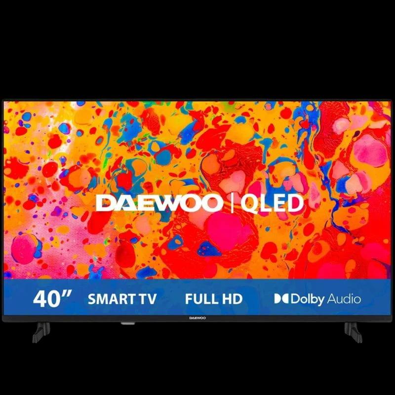 Daewoo 40" 40DM95QV FHD QLED Smart TV HDR10 Noir