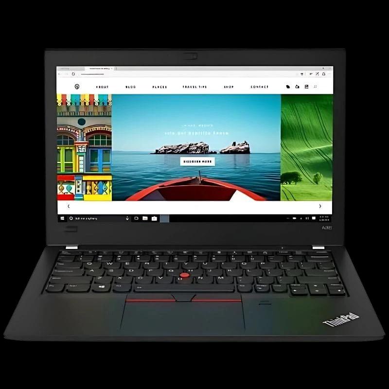 Lenovo ThinkPad A285 12,5 Ryzen 5 Pro-2500U - SSD 256 GB  8GB  QWERTZ Renovado - Estado Excelente