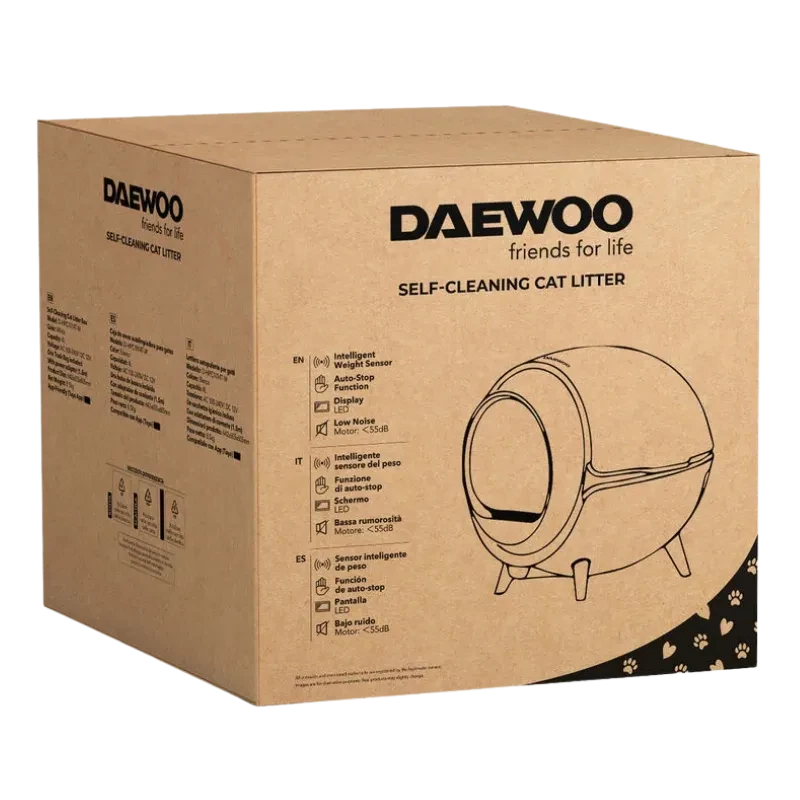 Emballage du bac à sable autonettoyant Daewoo D-HIPC101