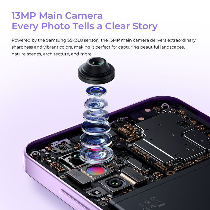 Cámara de Oukitel C2 4GB/128GB Lila