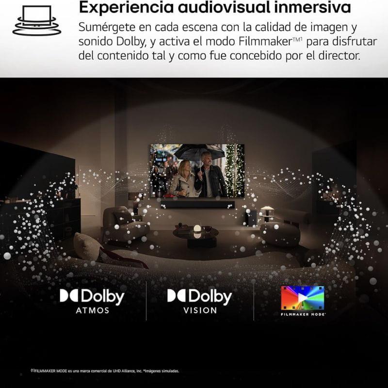 LG AI OLED77C54LA 77 polegadas 4K OLED evo com bordas finas, tela ampla sem reflexos, cores vibrantes e contraste profundo; Wi‑Fi e Smart TV integrados