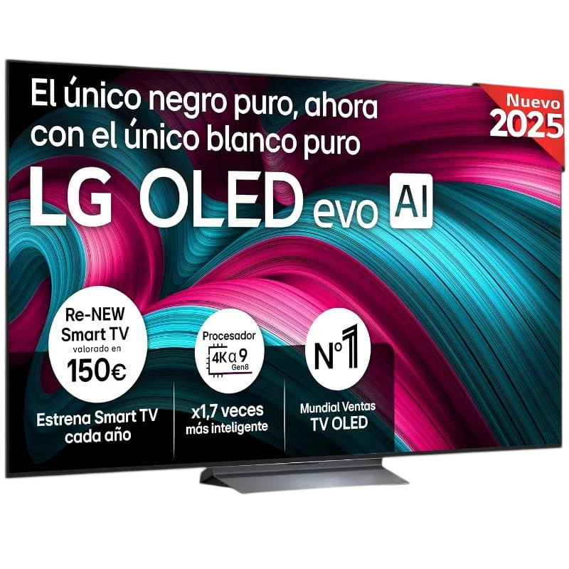 LG AI OLED77C54LA 77" 4K Ultra HD OLED evo  Wi-Fi Smart TV