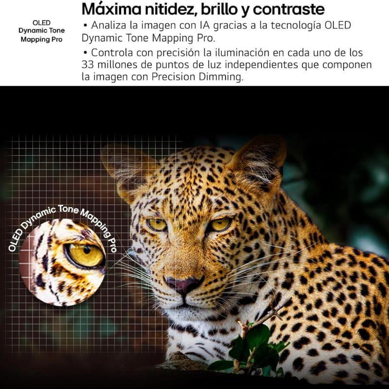 LG AI OLED77C54LA 77 polegadas 4K OLED evo com webOS 2025, perfis personalizados, painel de apps colorido e comando remoto com microfone e teclas dedicadas