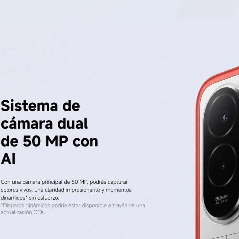 Xiaomi Poco M7 4G 8GB/256GB Plata, cámaras