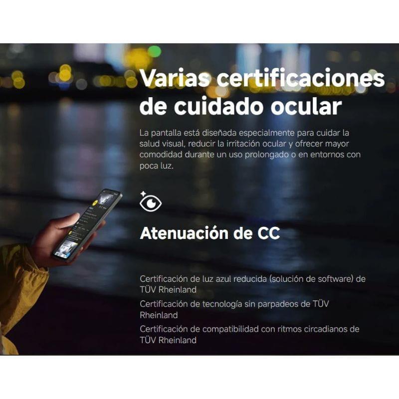Xiaomi Poco M7 4G 8GB/256GB Negro, cuidado ocular