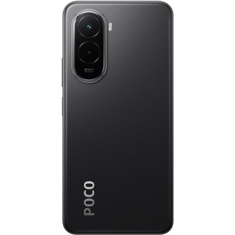Xiaomi Poco M7 4G 8GB/256GB Negro, imagen trasera