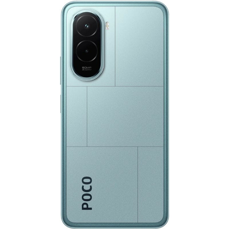 Xiaomi Poco M7 4G 8GB/256GB Azul, imagen trasera