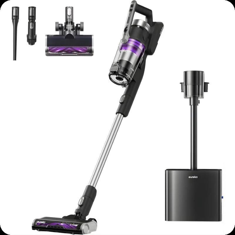 Aspiradora de escoba con estación de vaciado EUREKA Stylus Elite NEC490