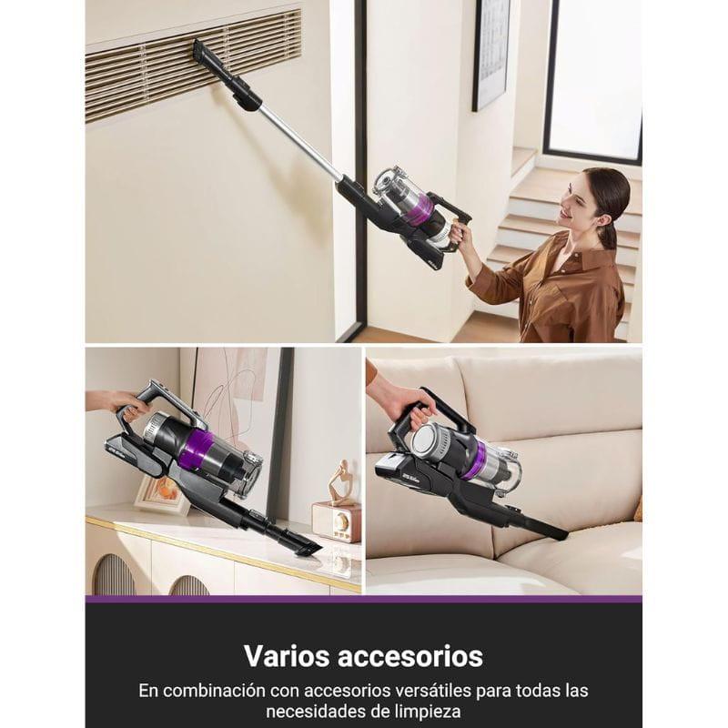 Aspiradora de escoba con estación de vaciado EUREKA Stylus Elite NEC490, con accesorios