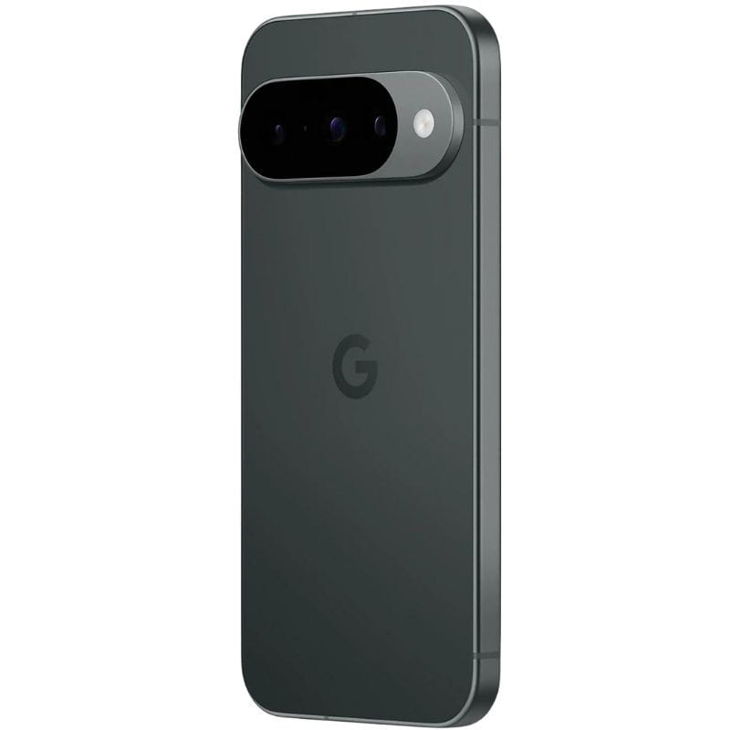Google Pixel 10 256 GB Obsidiana, lateral traseira esquerda