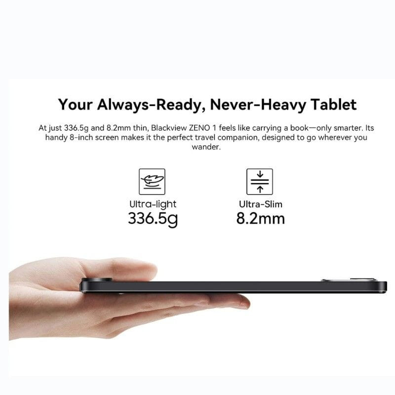 Mince de Blackview Zeno 1 4 Go/64 Go WiFi + 4G Vert