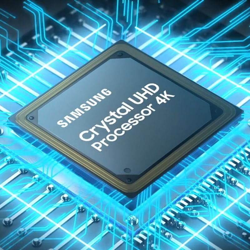 Samsung TU50U8005FU 50 4K Ultra HD LED Smart TV Negro, procesador