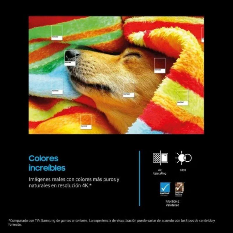 Samsung TU75U7025FK 75" 4K Ultra HD LED Smart TV Preto, cores puras com tecnologia 4K