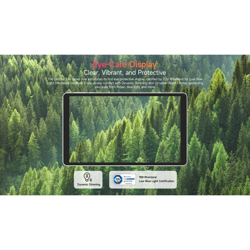 Resolución de Ulefone Tab A9 Pro 8,68 4GB/128GB WiFi + 4G Blanco