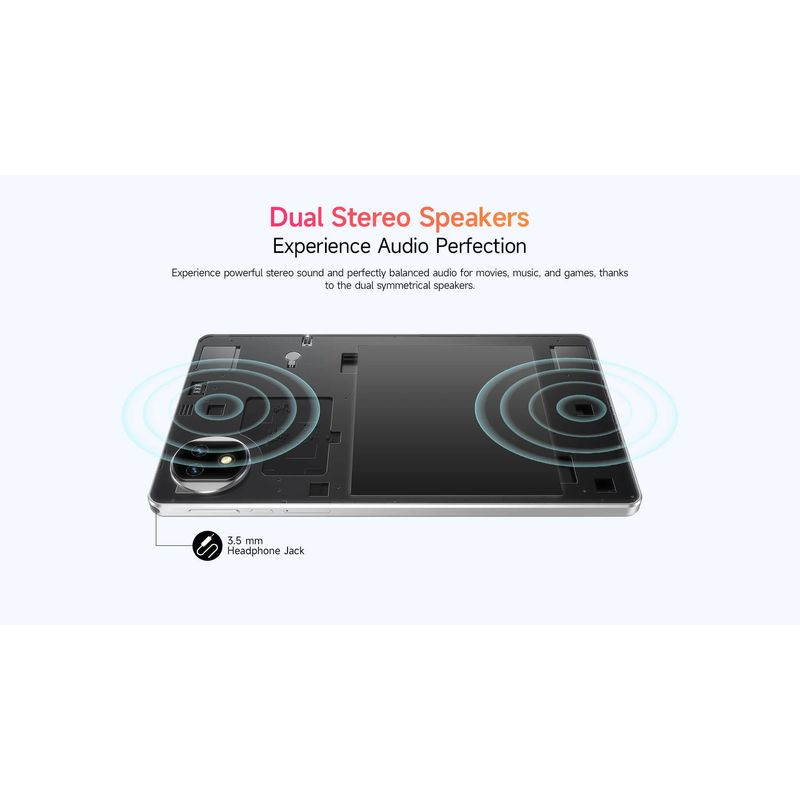 Altavoces de Ulefone Tab A9 Pro 8,68 4GB/128GB WiFi + 4G Blanco