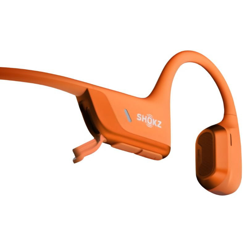 SHOKZ OpenRun Pro 2 Naranja - Auriculares inalámbricos Bluetooth, imagen de la entrada de carga
