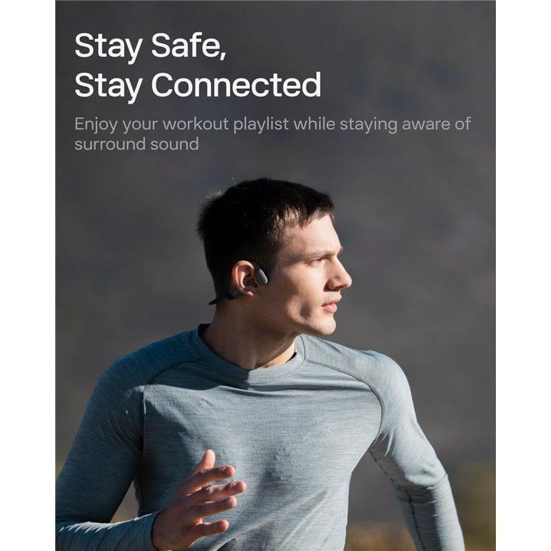 SHOKZ Openrun Mini Negro - Auriculares inalámbricos Bluetooth, sonido envolvente