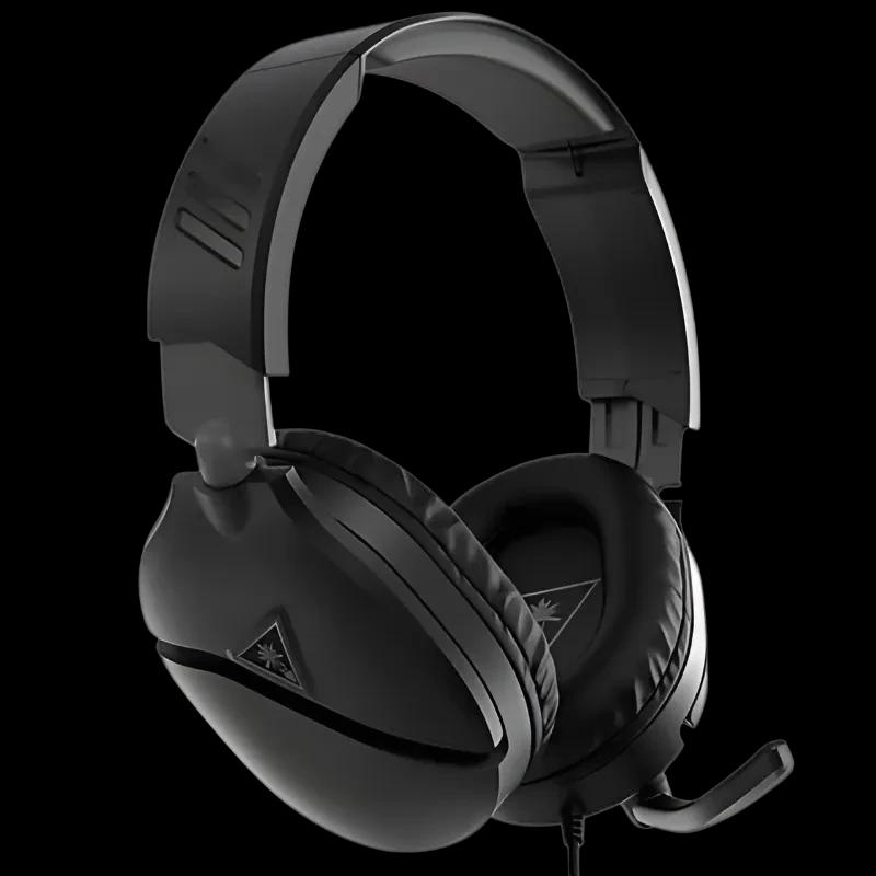 Auscultadores com fio para jogos Turtle Beach Recon 70 Black Xbox. Licenciados oficialmente para Xbox Series X ou S e Xbox One