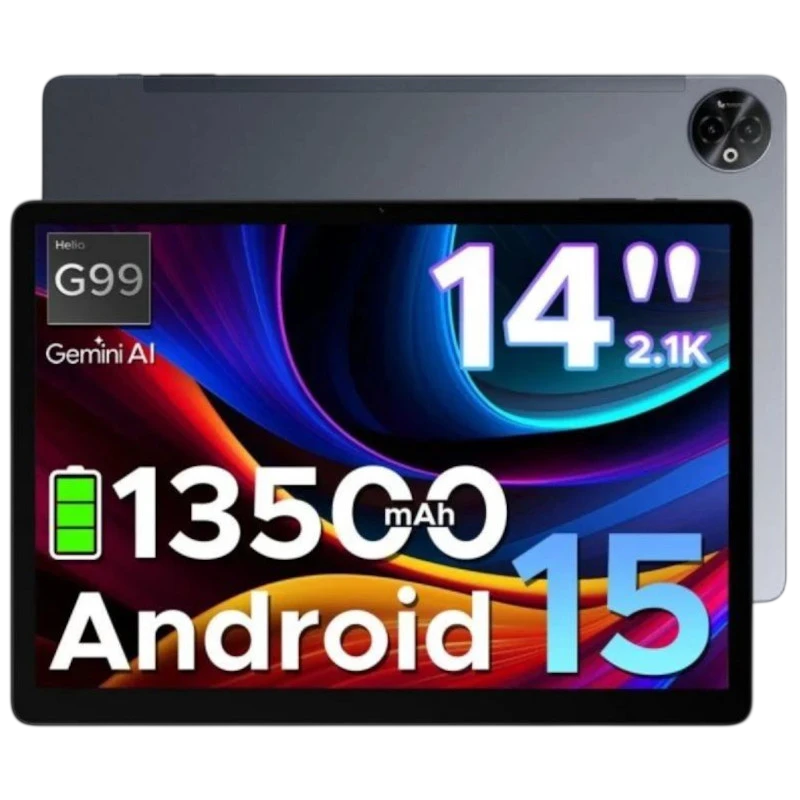 Doogee E3 Max 8Go/256Go WiFi+4G Gris