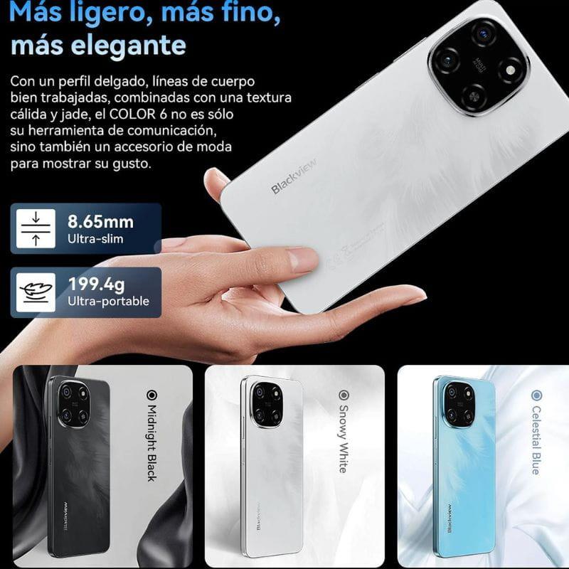Blackview Color 6 8GB/128GB Azul, fino