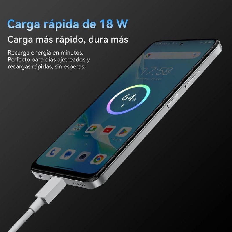 Blackview Color 6 8GB/128GB Azul, con carga rápida de 18W