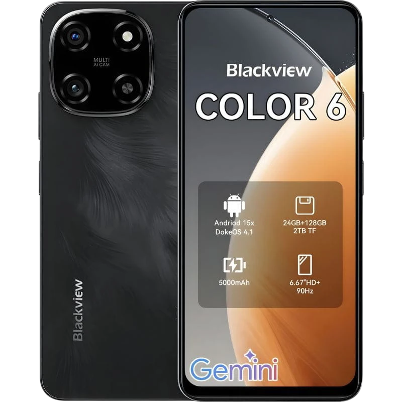 Blackview Color 6  8GB/128GB Negro