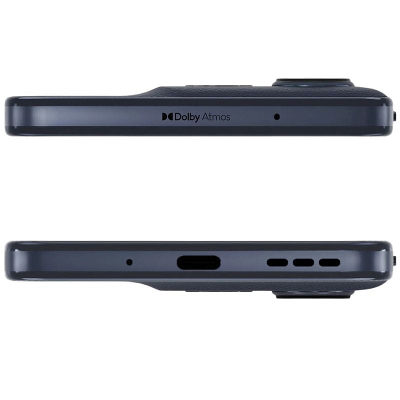 Motorola Moto G86 Power 5G 8 Go/512 Go Spellbound, image des profils supérieur et inférieur