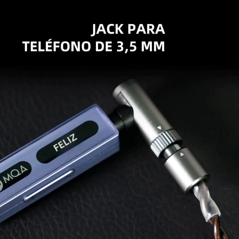 HiBy FC3 Amplificador/DAC portátil Negro,  jack 3.5 mm