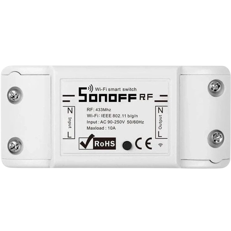 Smart switch WiFi + RF 433 Sonoff RF R2