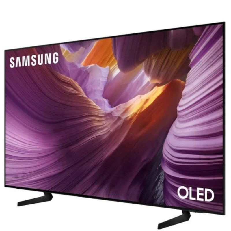Samsung TQ55S85FAU 55 4K Ultra HD OLED Smart TV Noir, vue de face
