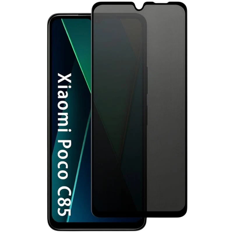Protector de cristal templado Antiespía Xiaomi Poco C85