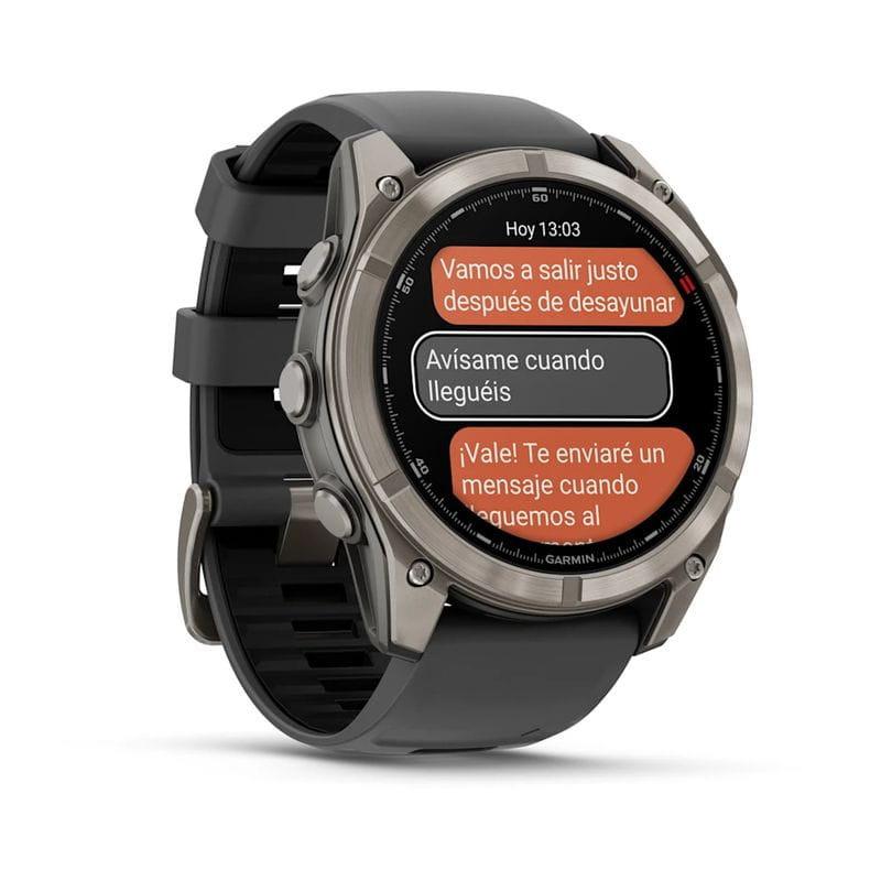 Ecràn de Garmin Fēnix 8 Pro 51 mm AMOLED Saphir