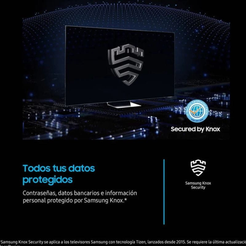 Samsung TU43U8005FU 43 4K Ultra HD LED Smart TV Negro, datos protegidos