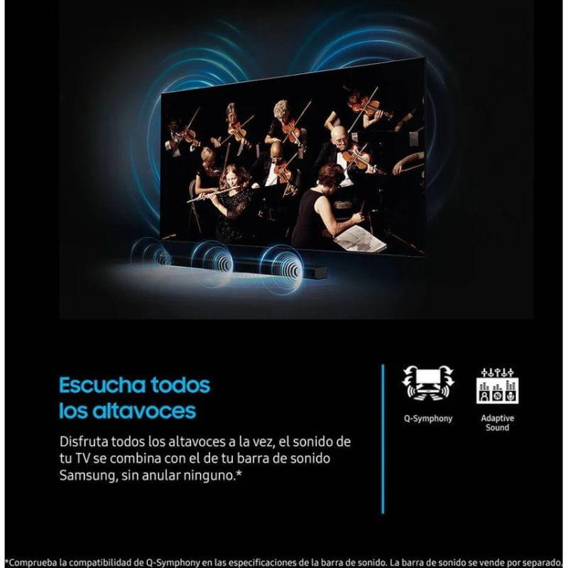 Samsung TU43U8005FU 43 4K Ultra HD LED Smart TV Negro, sonido