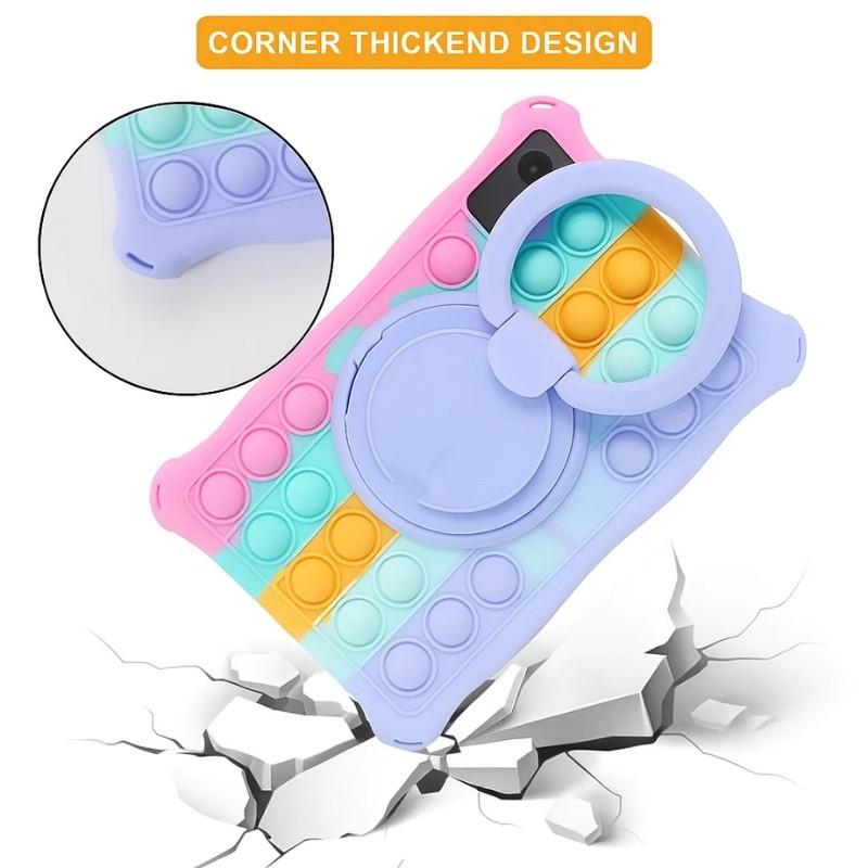 Funda Pop It antigolpes para niños Xiaomi Redmi Pad 2 Resistencia