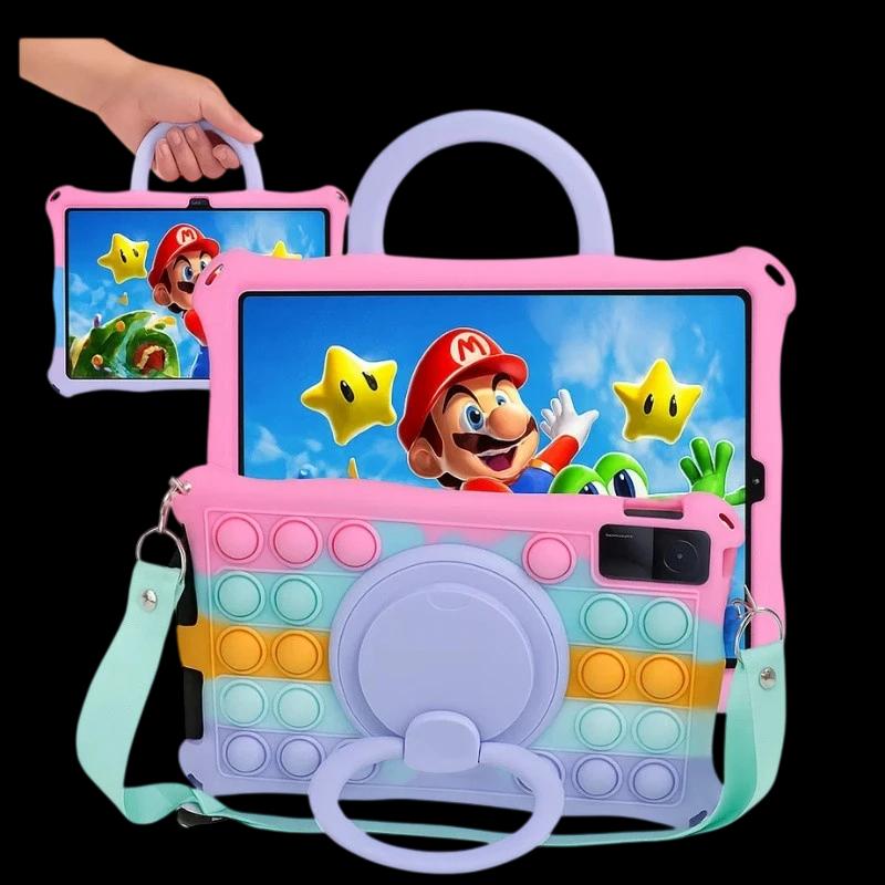 Funda Pop It antigolpes para niños Xiaomi Redmi Pad 2