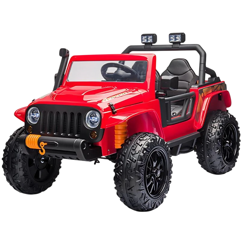 Todoterreno 12V Rojo - Coche eléctrico para niños