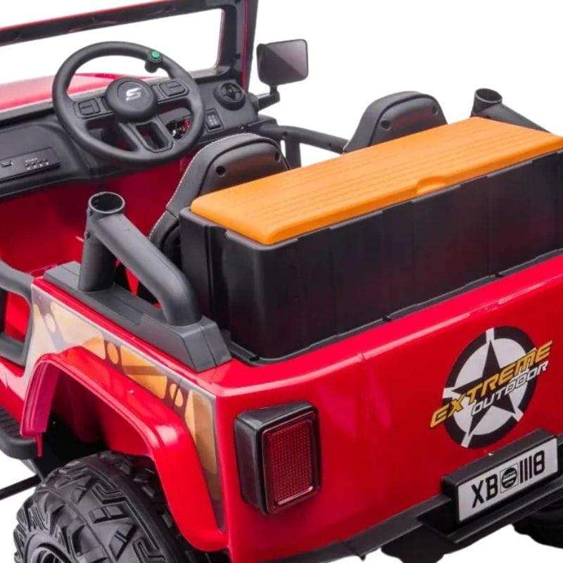 Todoterreno 12V Vermelho - Carro elétrico para crianças, imagem do porta-bagagens