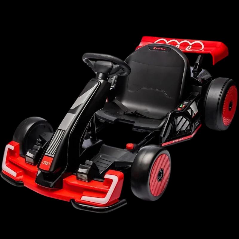 Audi GoKart 24V Rojo - Coche eléctrico para niños
