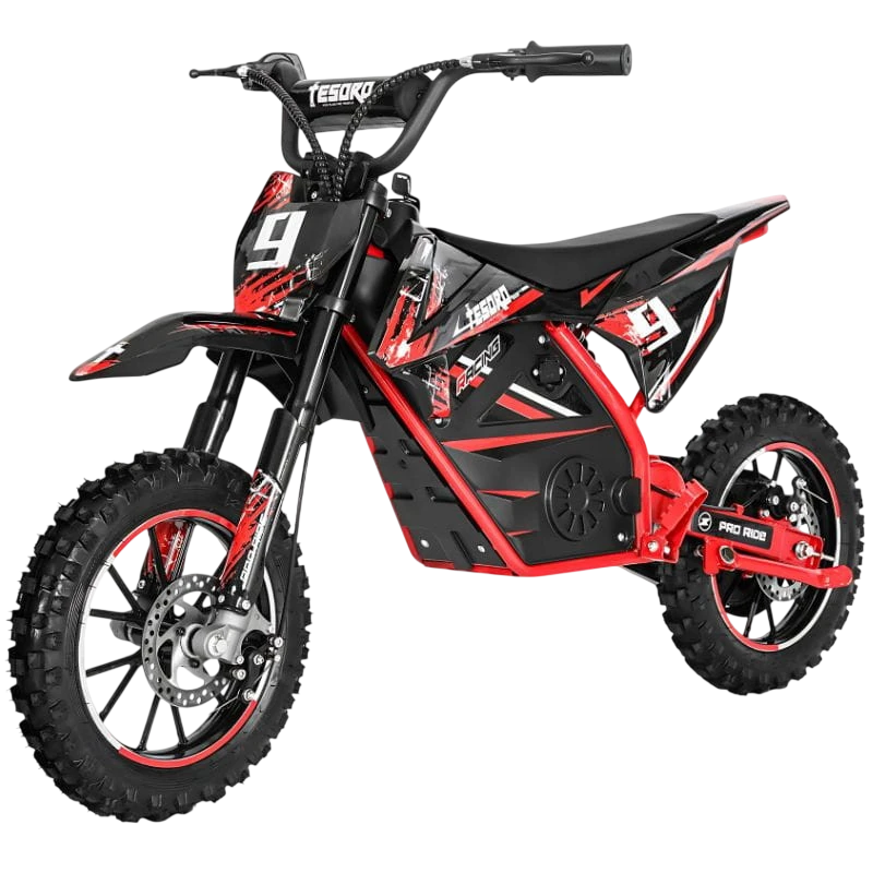 Moto de Cross 36V Vermelha - Moto elétrica para crianças